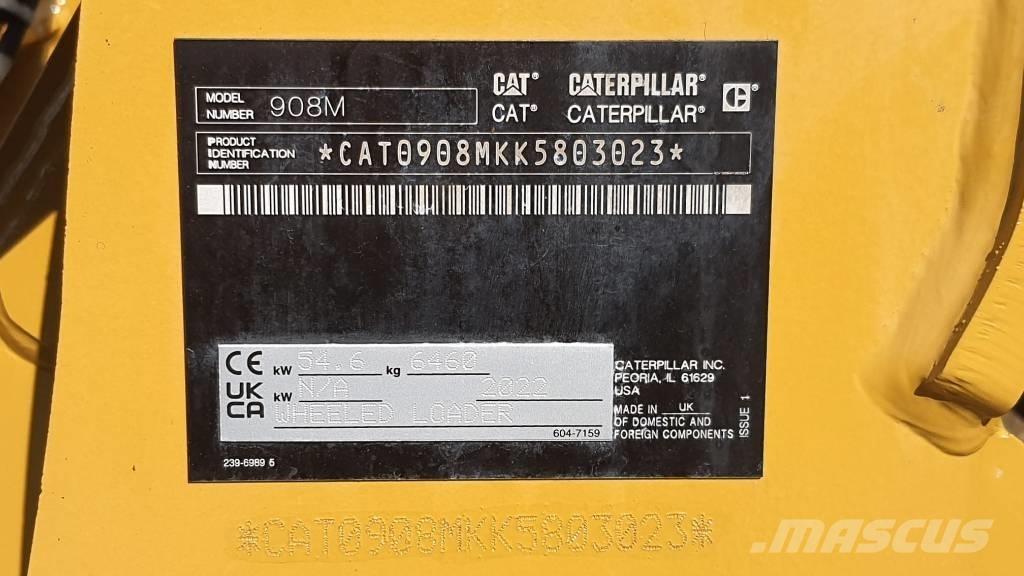 CAT 908M  Cat 908 لوادر بعجل