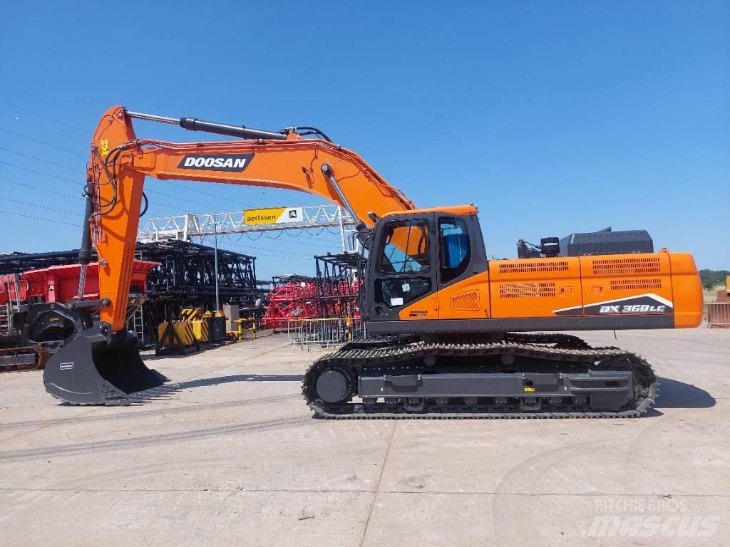 Doosan DX360LC-7M حفارات زحافة