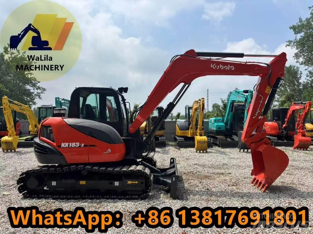 Kubota KX 183-3 حفارات صغيرة أقل من 7 طن (حفارات صغيرة)