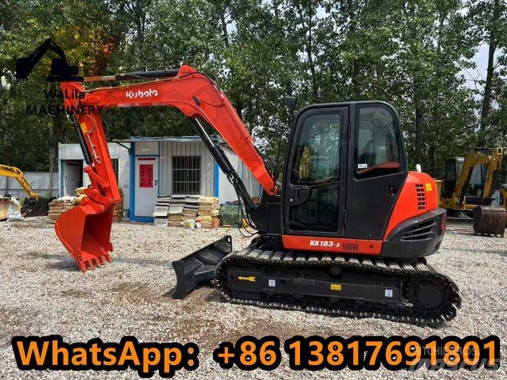 Kubota KX 183-3 حفارات صغيرة أقل من 7 طن (حفارات صغيرة)