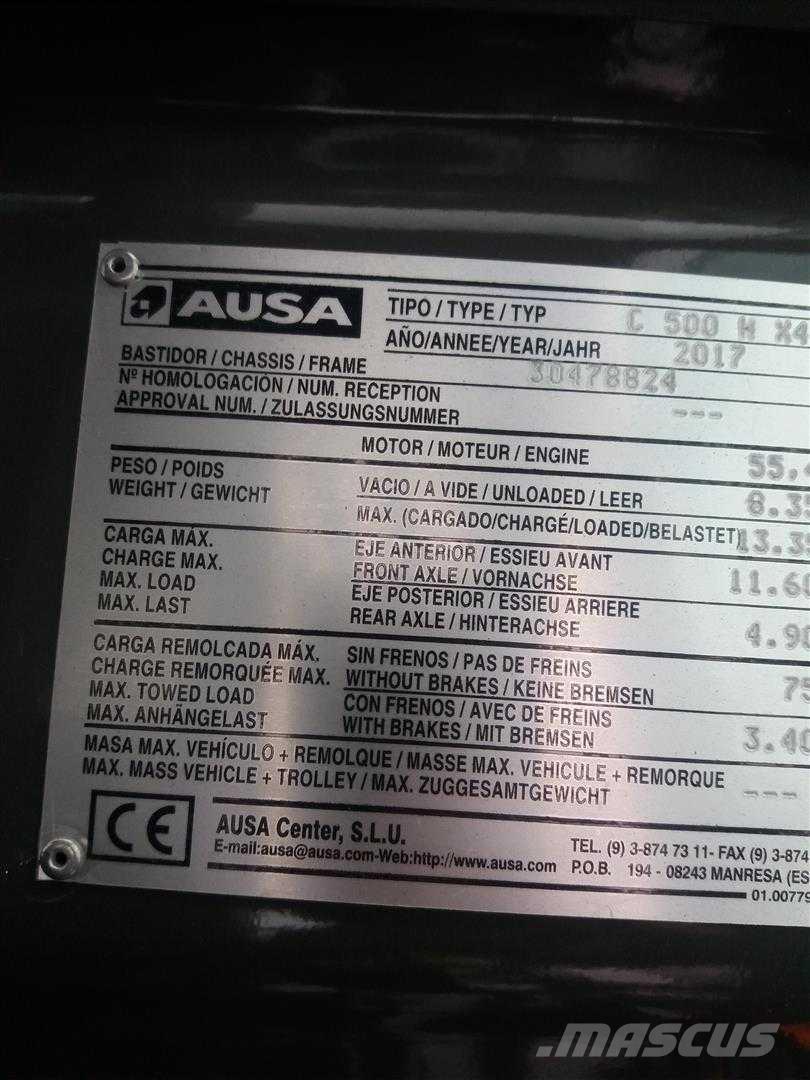 Ausa C500 HX4 شاحنات الطرق الوعرة