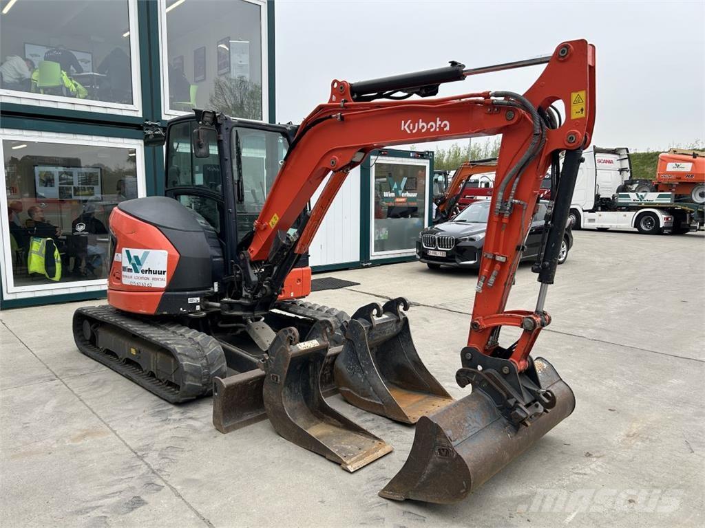 Kubota U50-5 (5024) حفارات صغيرة أقل من 7 طن (حفارات صغيرة)