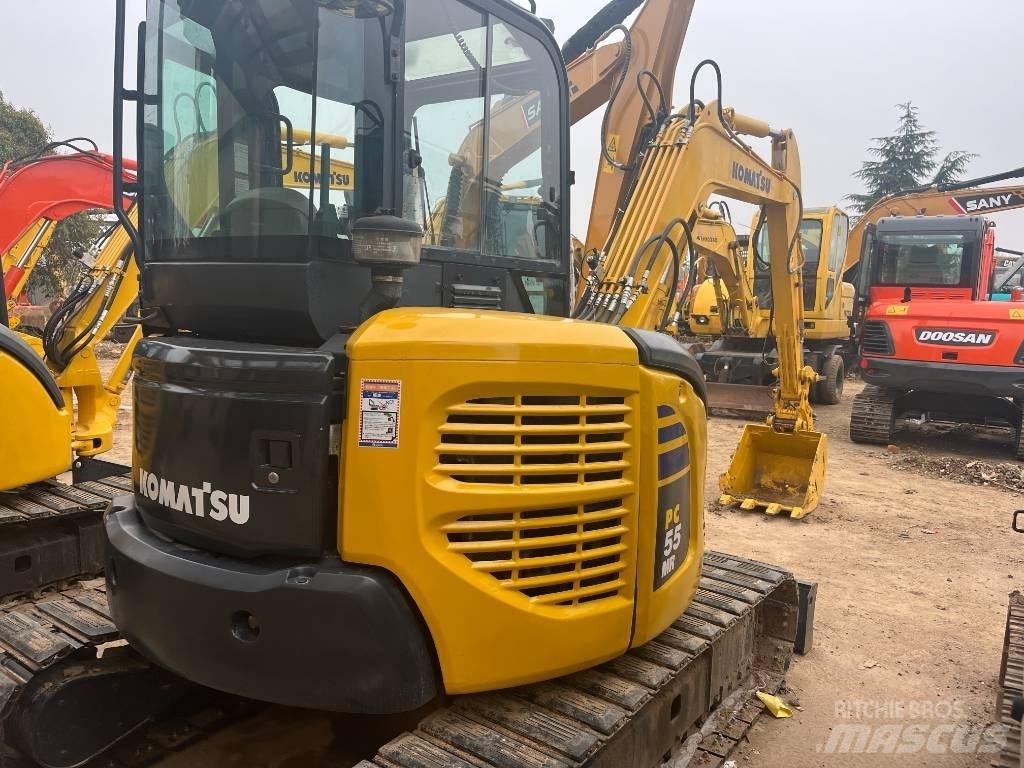 Komatsu PC 55 MR-3 حفارات صغيرة أقل من 7 طن (حفارات صغيرة)