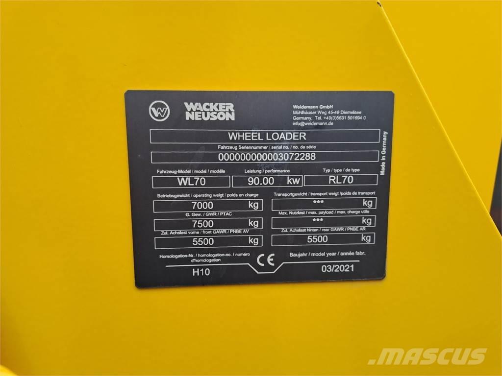 Wacker Neuson WL70 لوادر بعجل