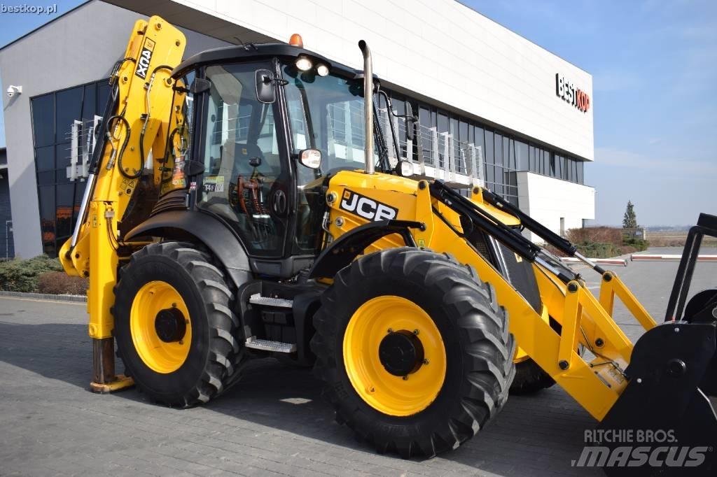 JCB 4 CX لوادر ذات جرافات عكسية