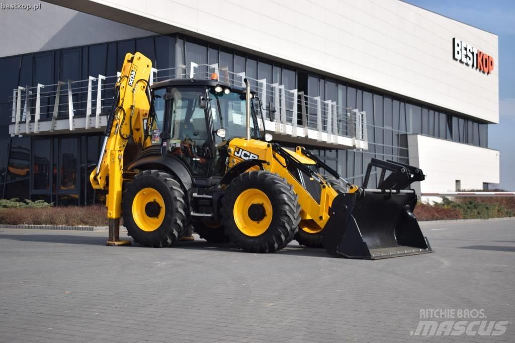 JCB 4 CX لوادر ذات جرافات عكسية