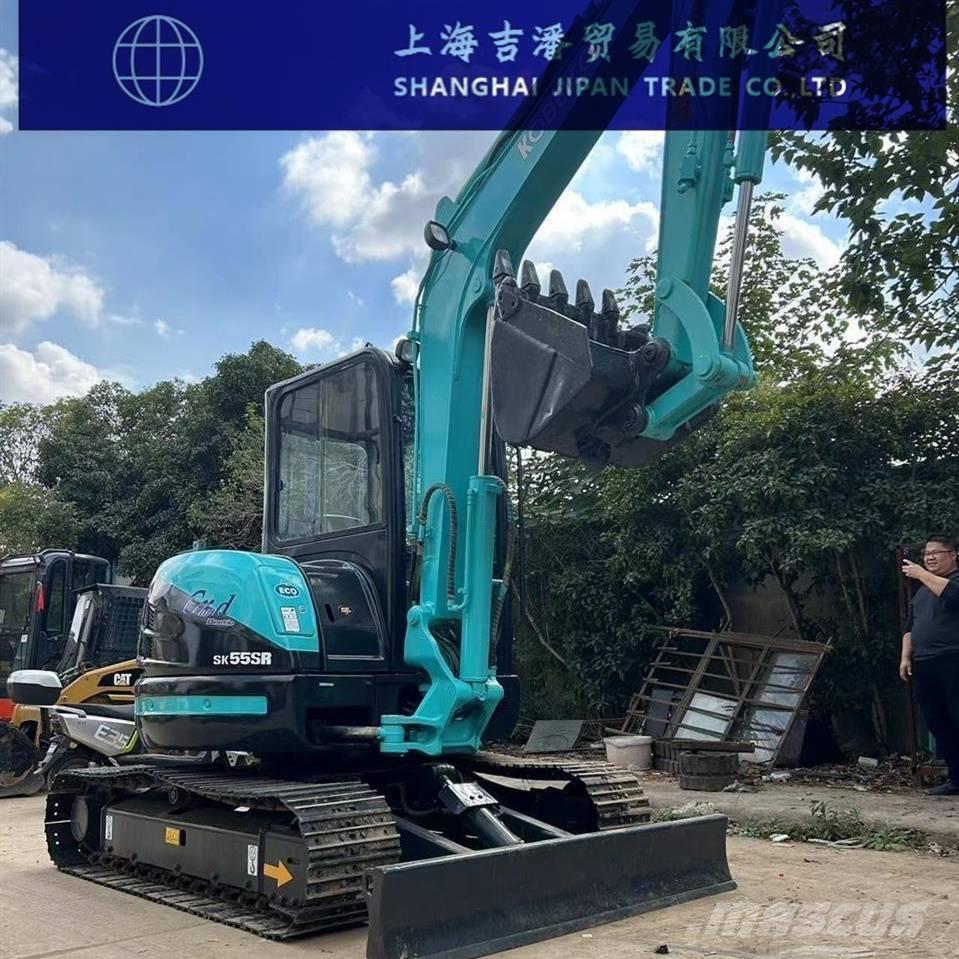Kobelco SK 55 حفارات صغيرة أقل من 7 طن (حفارات صغيرة)