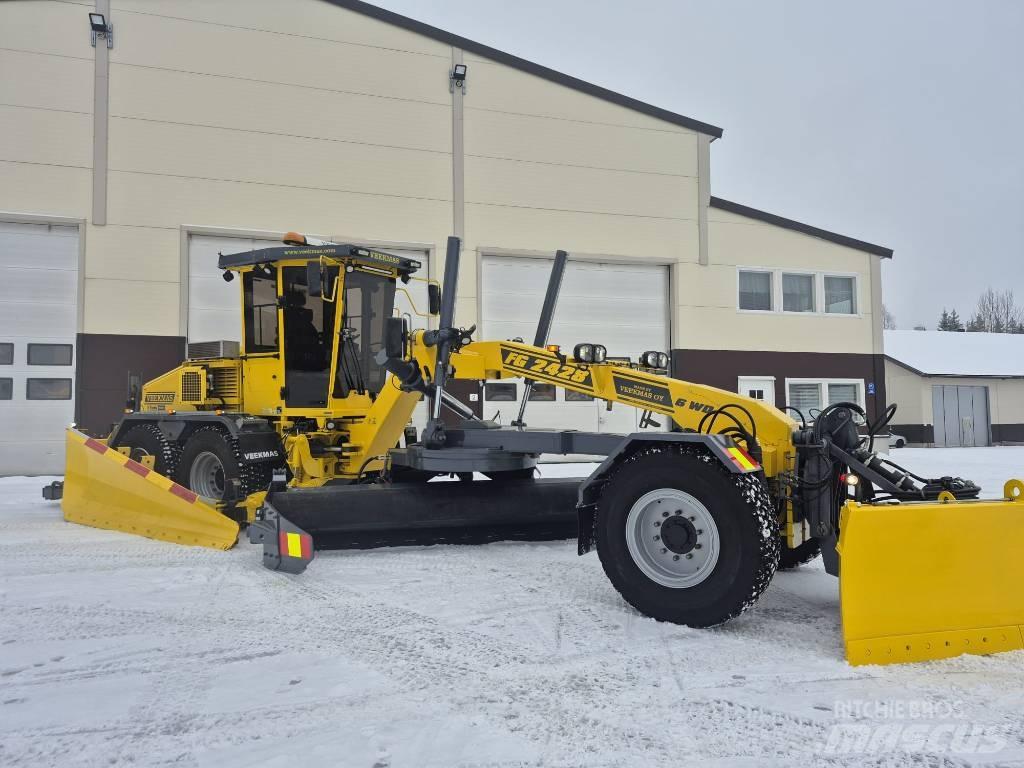 Veekmas FG 2428 6wd معدات تمهيد الطرق