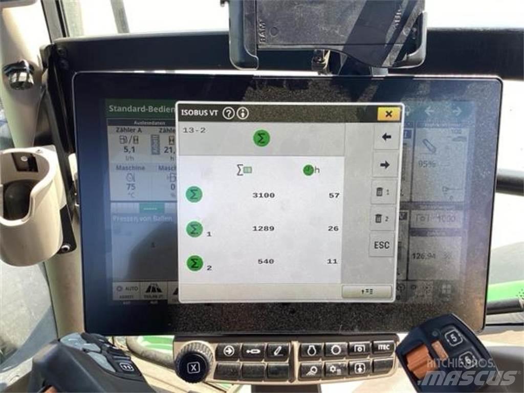 Krone BP 1270 VC محزمات مربعة