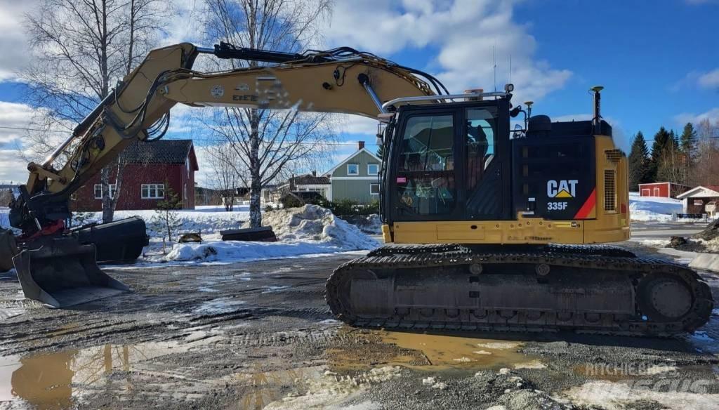 CAT 335 F L CR حفارات زحافة