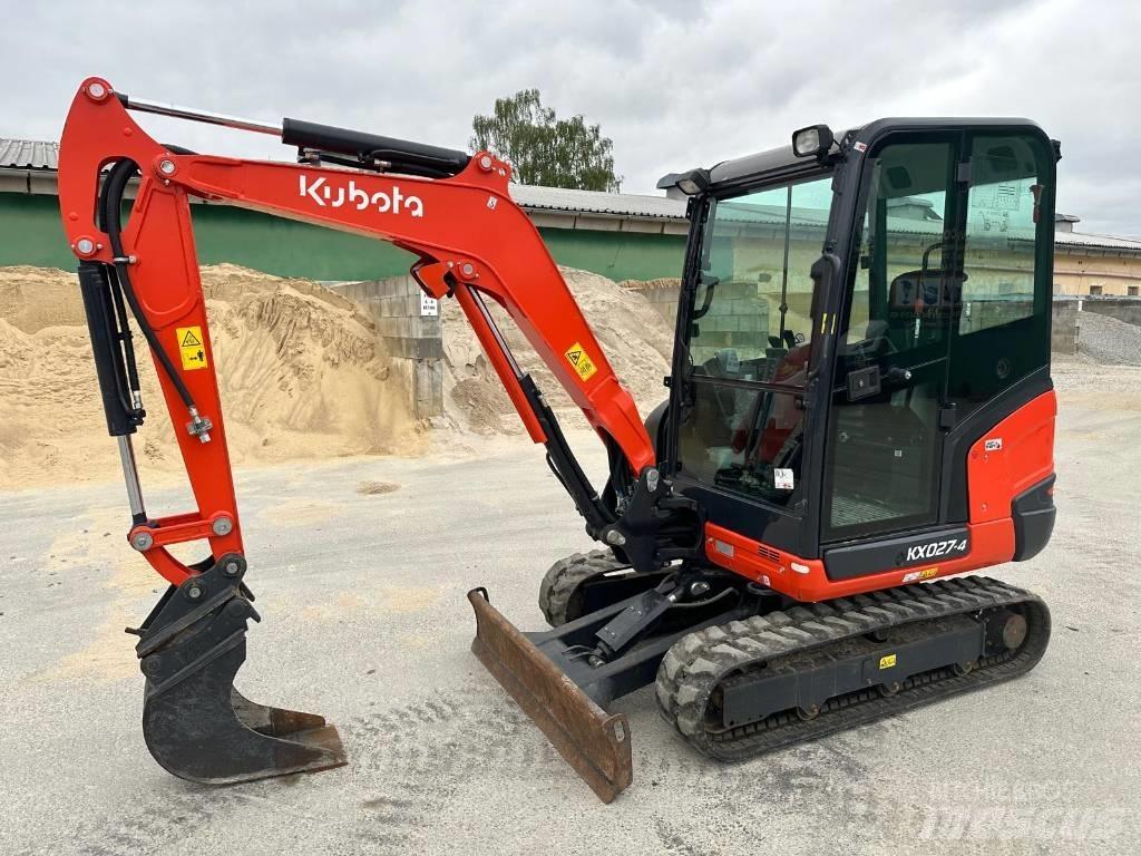 Kubota kx 027-4 حفارات صغيرة أقل من 7 طن (حفارات صغيرة)