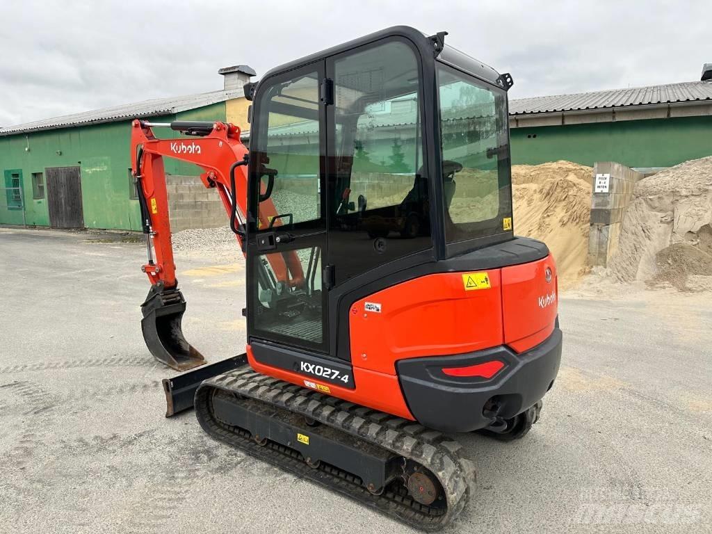Kubota kx 027-4 حفارات صغيرة أقل من 7 طن (حفارات صغيرة)