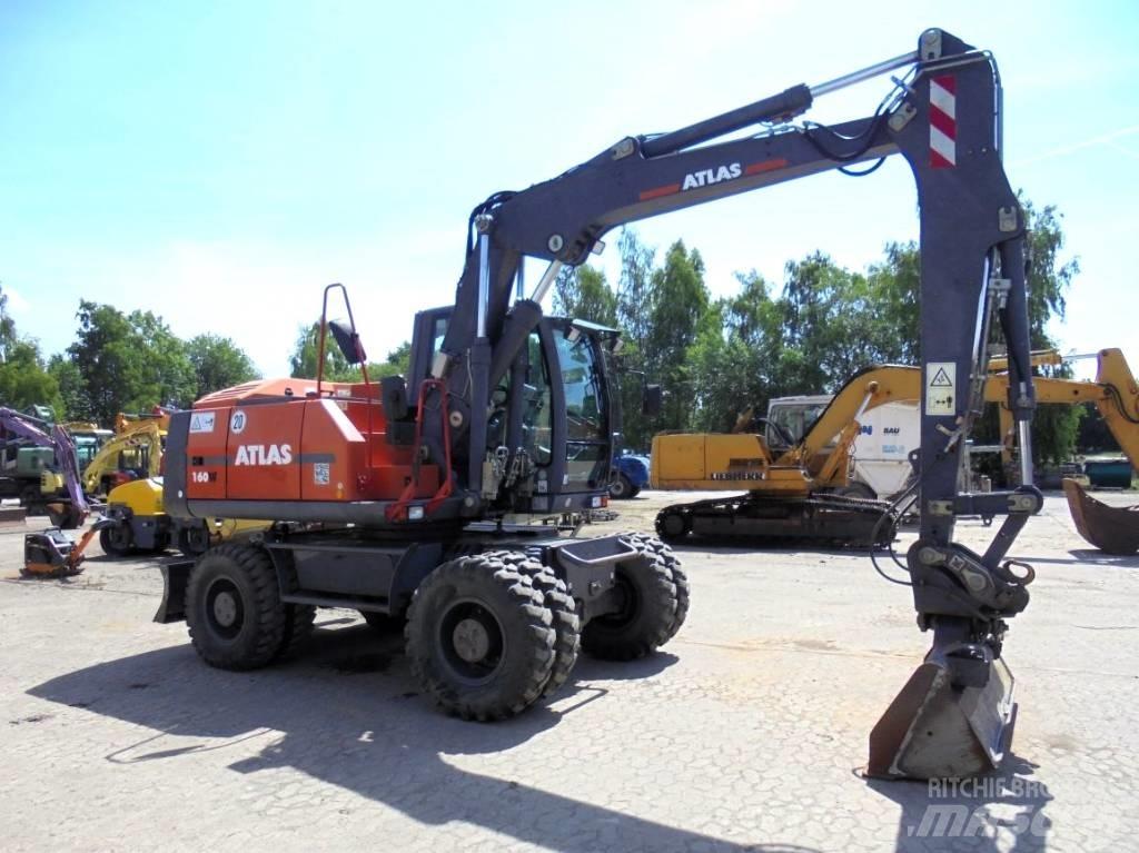 Atlas 160 W حفارات بعجل