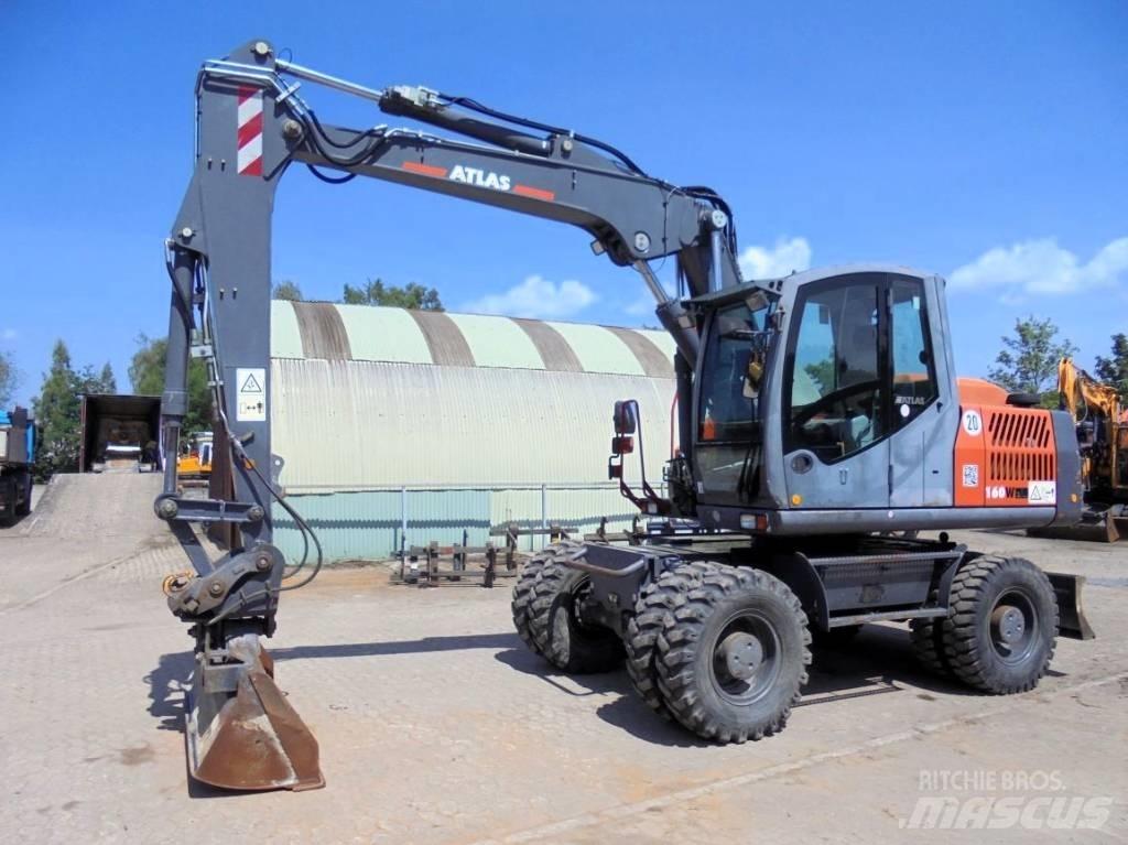 Atlas 160 W حفارات بعجل