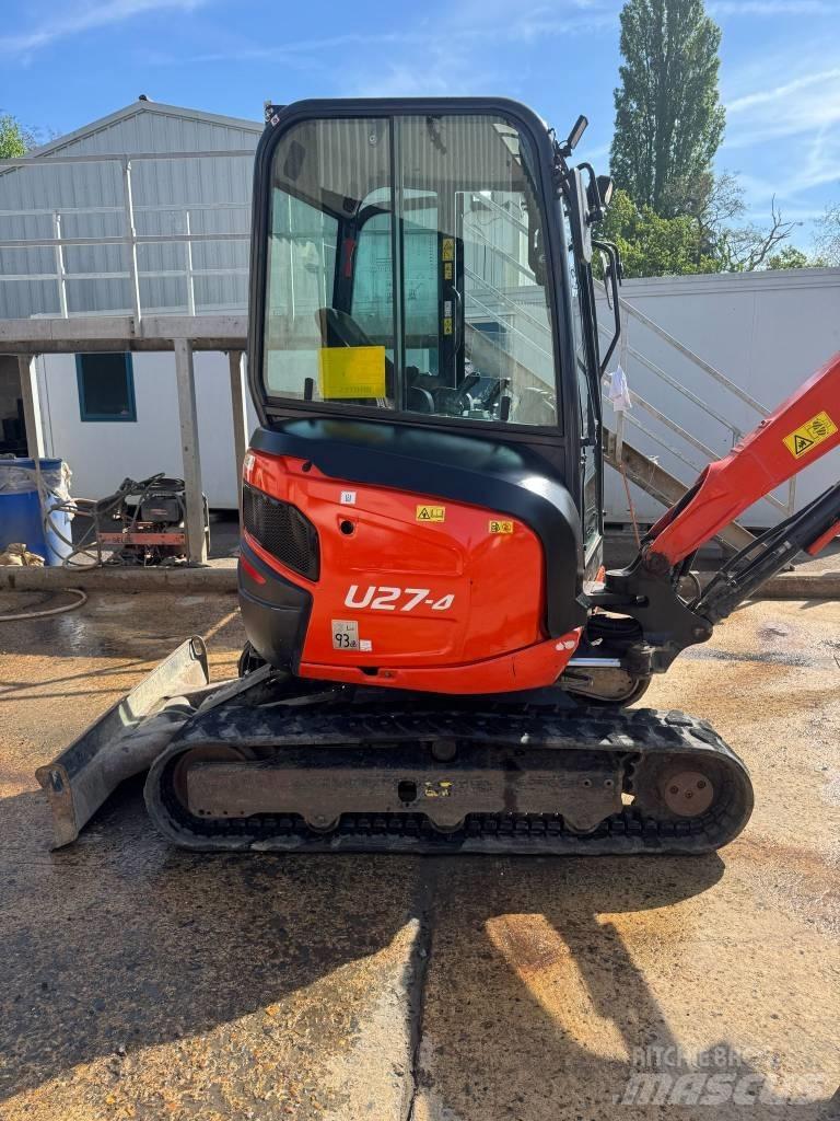 Kubota U 27-4 حفارات صغيرة أقل من 7 طن (حفارات صغيرة)