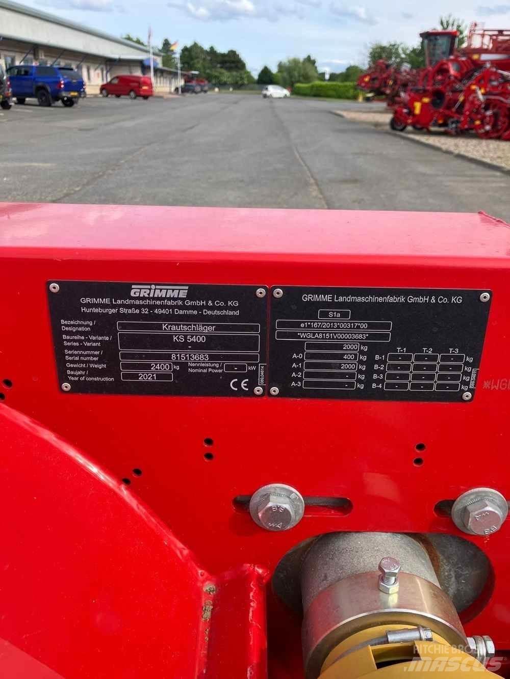 Grimme KS 5400 معدات زراعة وحصاد البطاطس - أخرى