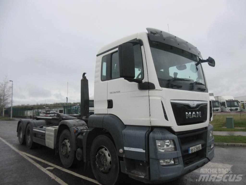 MAN TGS 32.400 شاحنات الرافعات الخطافية