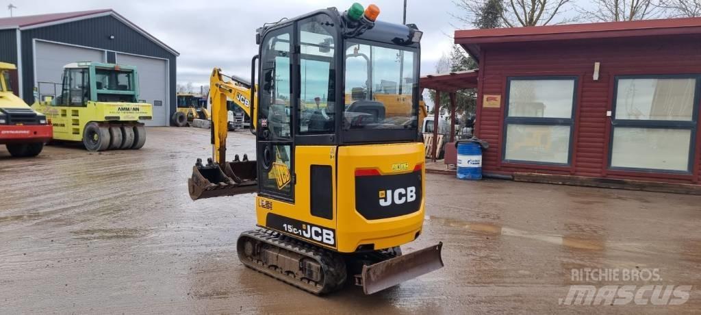 JCB 15 C-1 حفارات صغيرة أقل من 7 طن (حفارات صغيرة)