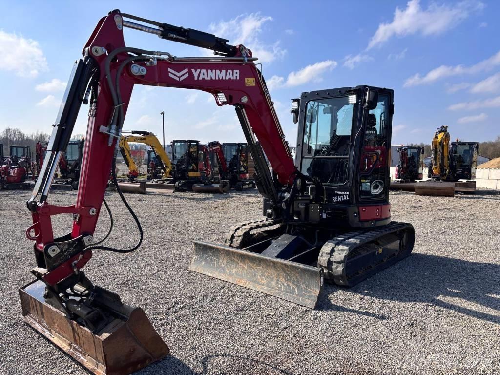 Yanmar Vio 50-6 حفارات صغيرة أقل من 7 طن (حفارات صغيرة)