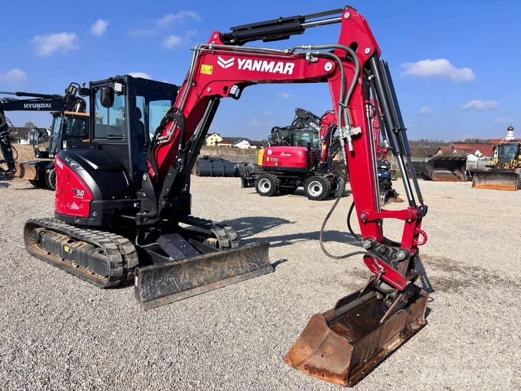 Yanmar Vio 50-6 حفارات صغيرة أقل من 7 طن (حفارات صغيرة)