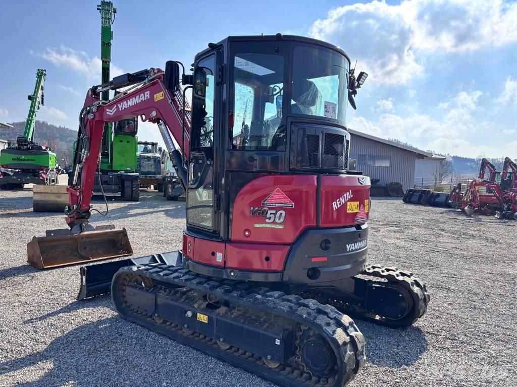 Yanmar Vio 50-6 حفارات صغيرة أقل من 7 طن (حفارات صغيرة)