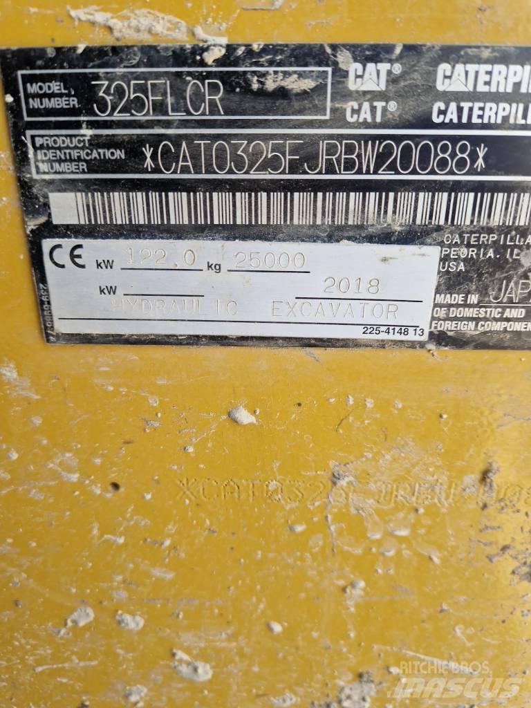 CAT 325 F حفارات زحافة