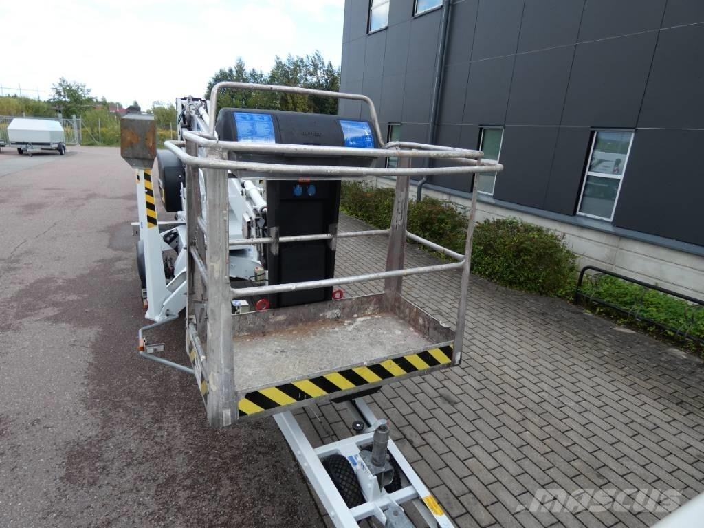 Dino 160 XT Skylift المنصات الهوائية المثبتة على مقطورة