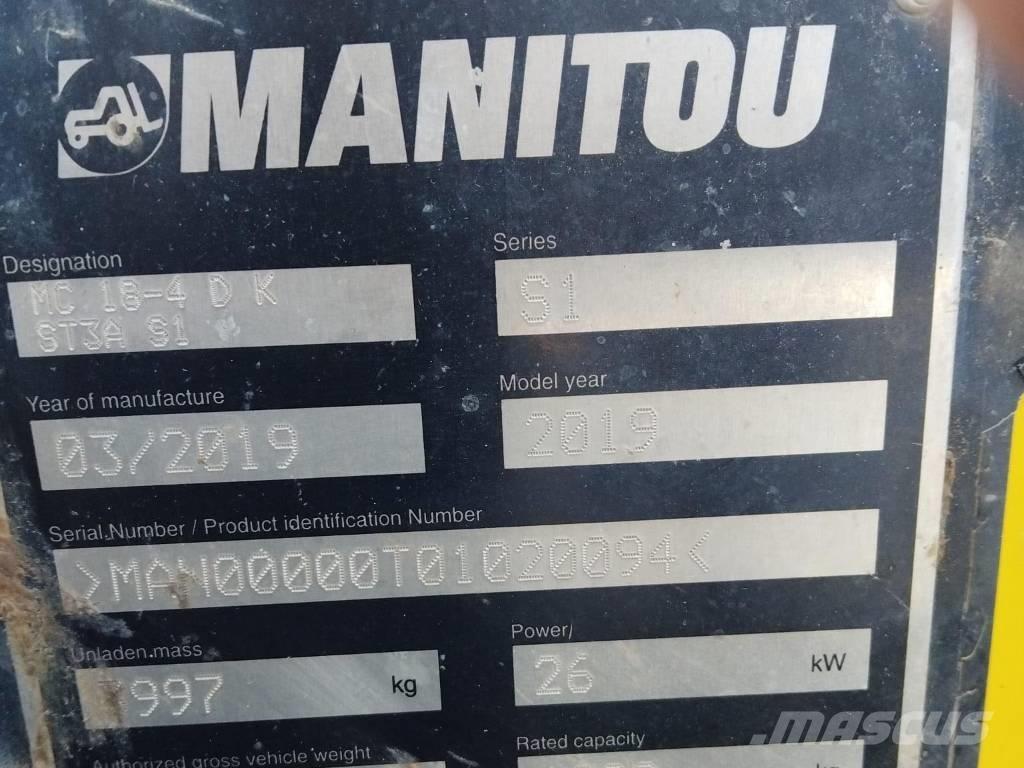 Manitou MC 18 شاحنات الديزل