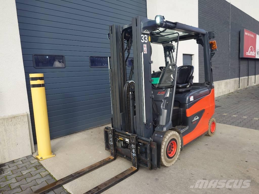 Linde E25/600RH/387 شاحنات ذات رافعات شوكية تعمل بالكهرباء