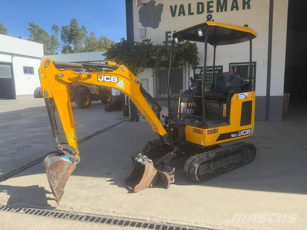 JCB 16 C-1 حفارات صغيرة أقل من 7 طن (حفارات صغيرة)