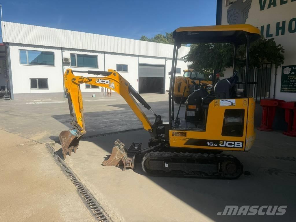 JCB 16 C-1 حفارات صغيرة أقل من 7 طن (حفارات صغيرة)