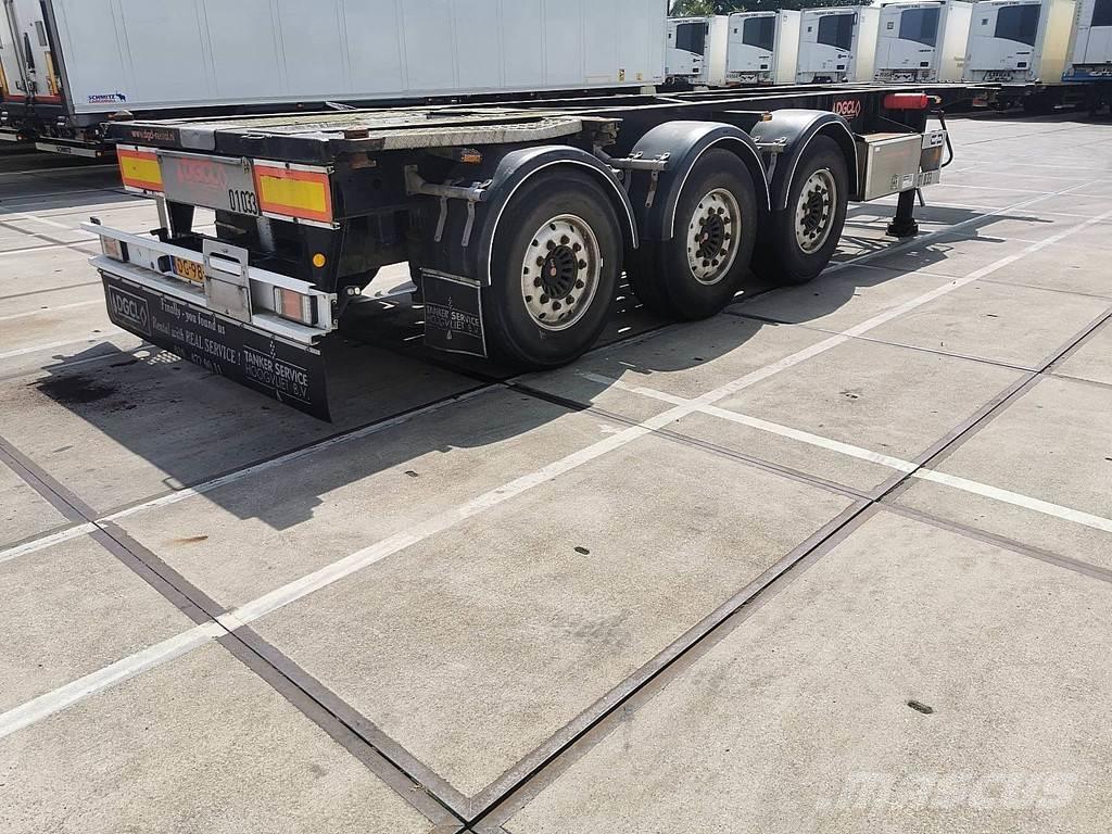Van Hool 3B2015 نصف مقطورات حاويات