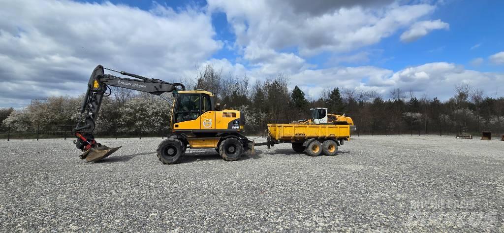 Volvo EW 140 C حفارات بعجل