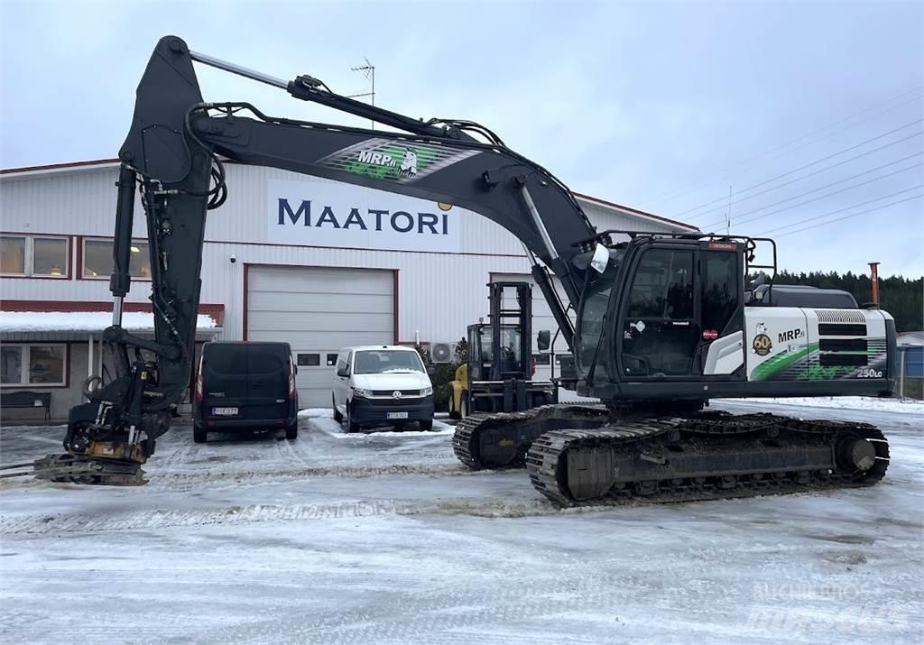 Hitachi ZX250LC-7 حفارات زحافة