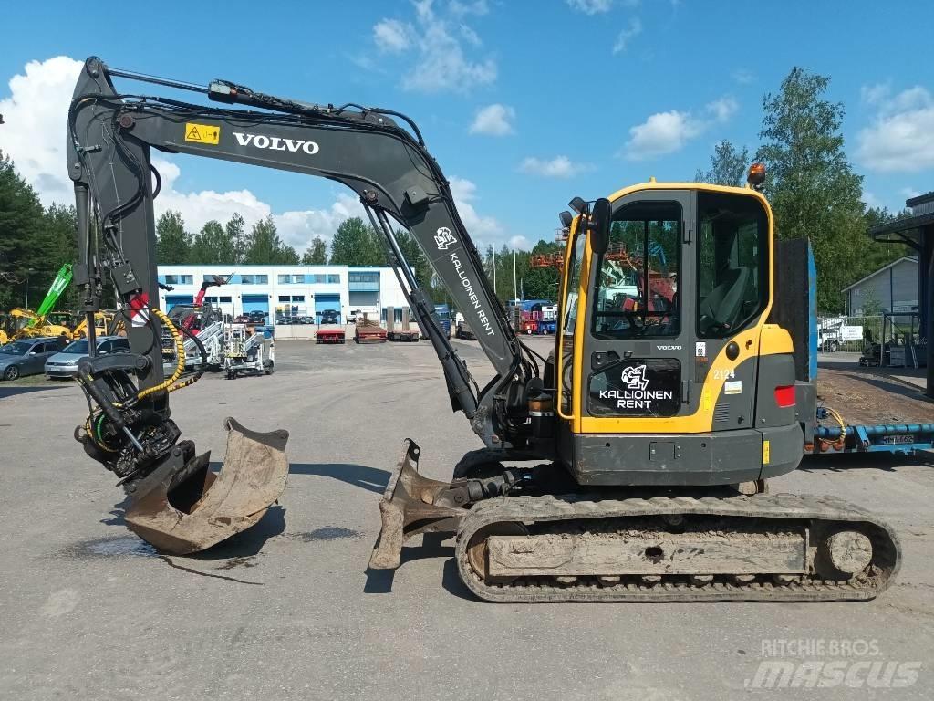 Volvo ECR 88 PLUS حفارات وسط 7 طن - 12 طن