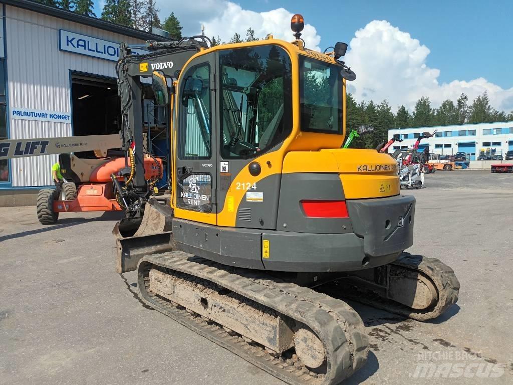 Volvo ECR 88 PLUS حفارات وسط 7 طن - 12 طن