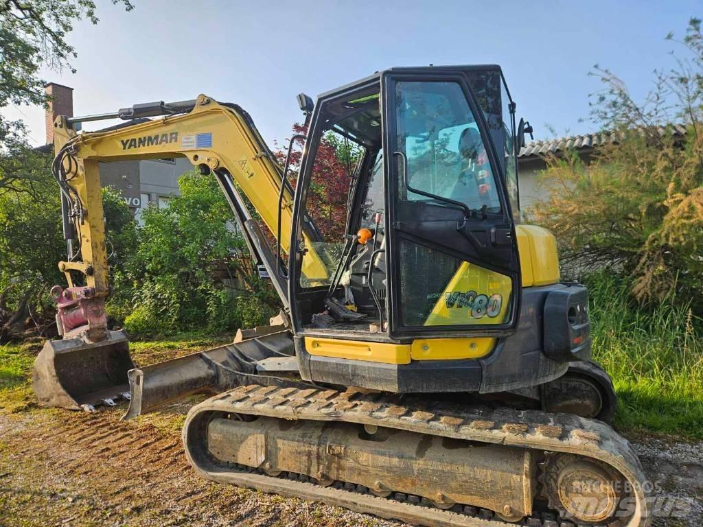 Yanmar Vio 80-1A حفارات وسط 7 طن - 12 طن