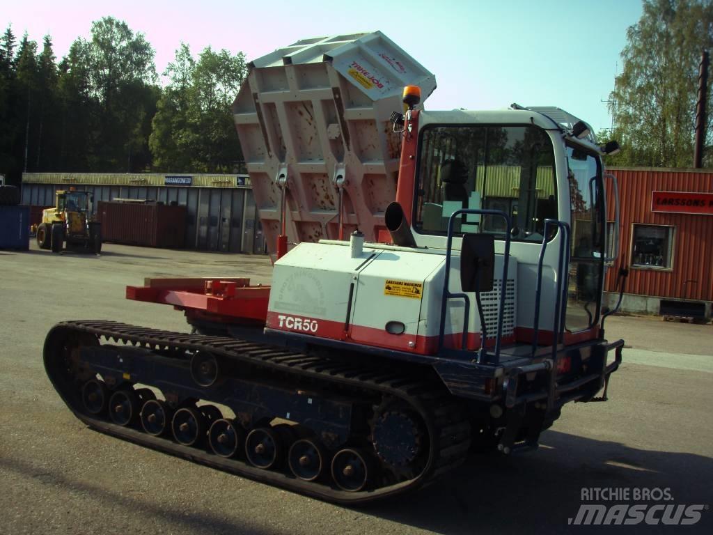Takeuchi TCR 50 عربات نقل قلابة مجنزرة