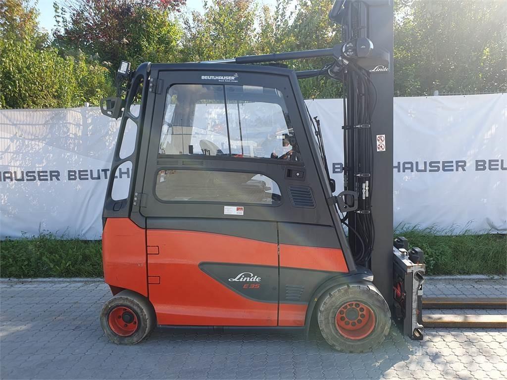 Linde E35HL شاحنات ذات رافعات شوكية تعمل بالكهرباء