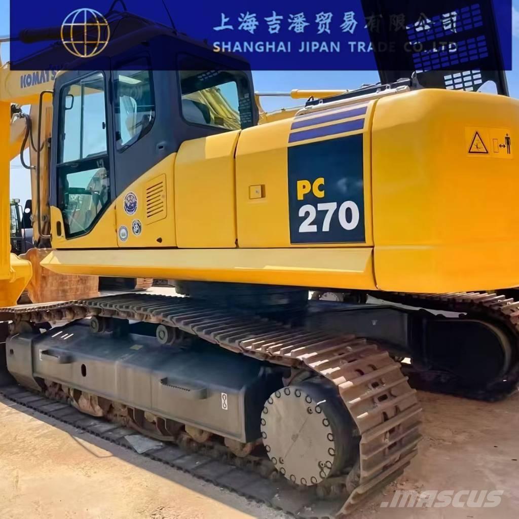 Komatsu PC 270 حفارات زحافة