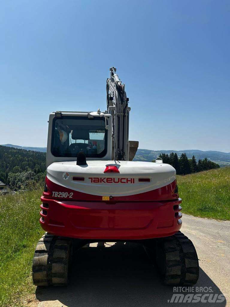 Takeuchi TB 290 حفارات وسط 7 طن - 12 طن