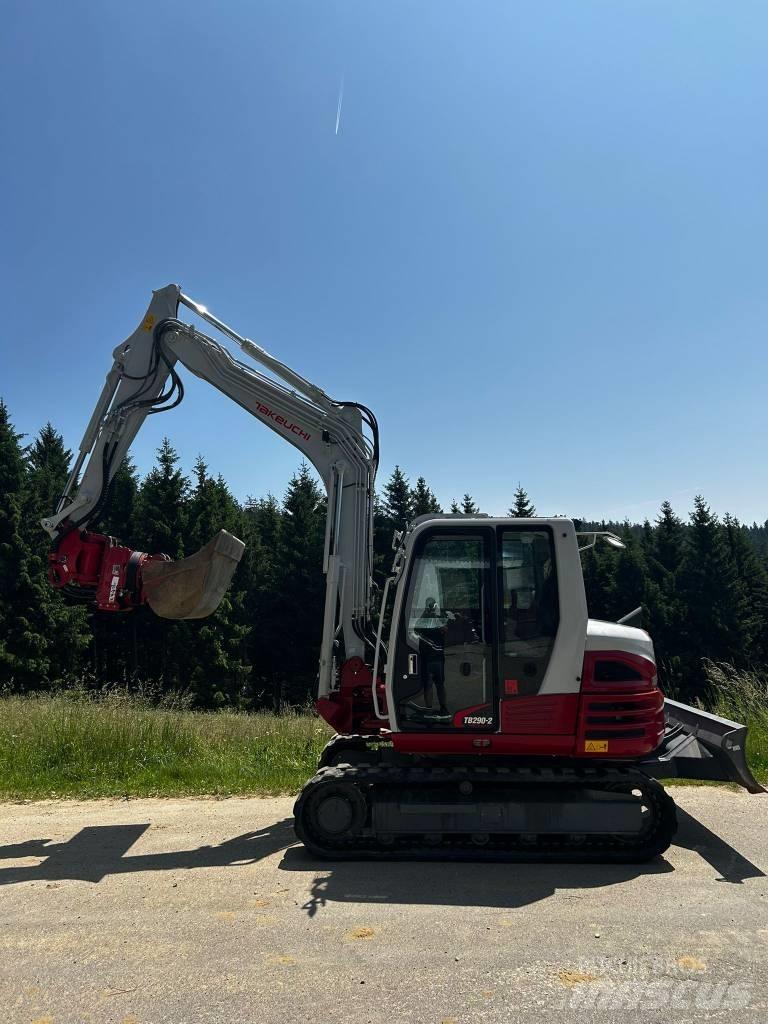 Takeuchi TB 290 حفارات وسط 7 طن - 12 طن