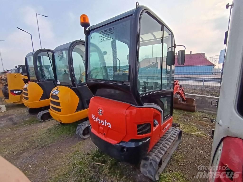 Kubota KX 016-4 حفارات صغيرة أقل من 7 طن (حفارات صغيرة)