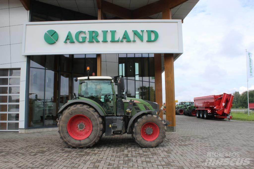 Fendt 724 Profi Plus الجرارات