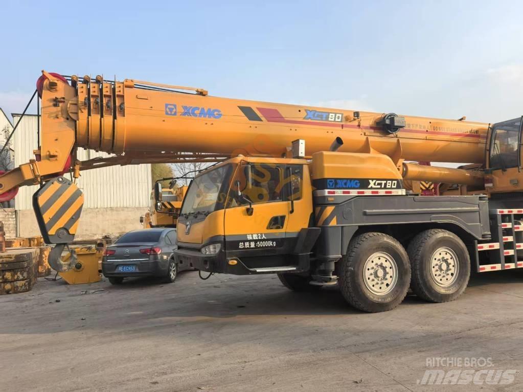 XCMG XCT 80 رافعات صالحة لكل أنواع الطرق