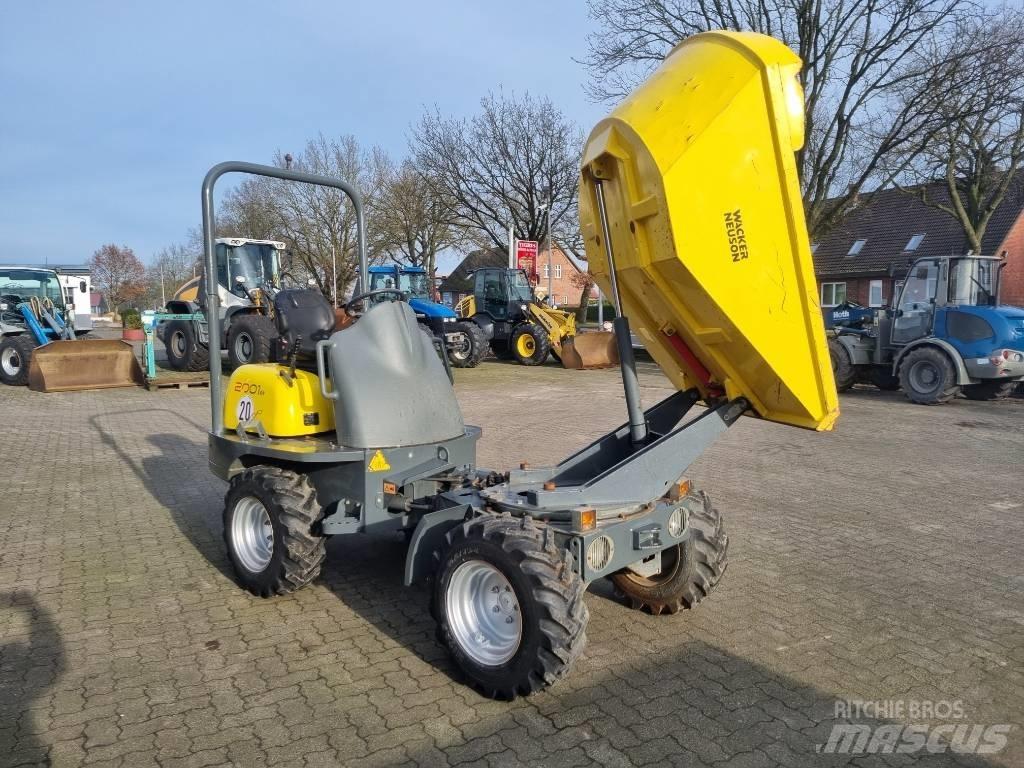Wacker Neuson 2001 عربات نقل قلابة للمواقع