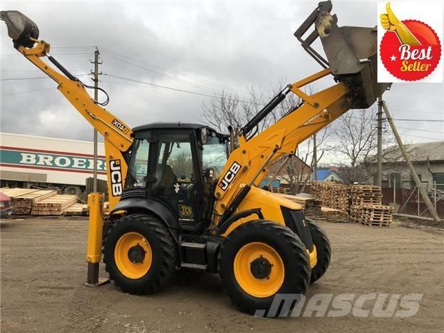 JCB 4 CX لوادر ذات جرافات عكسية
