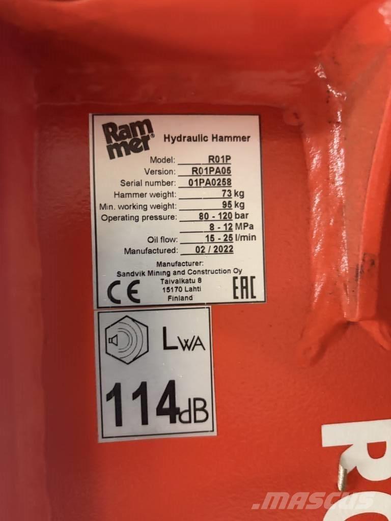 Rammer R01P مطارق / كسارات