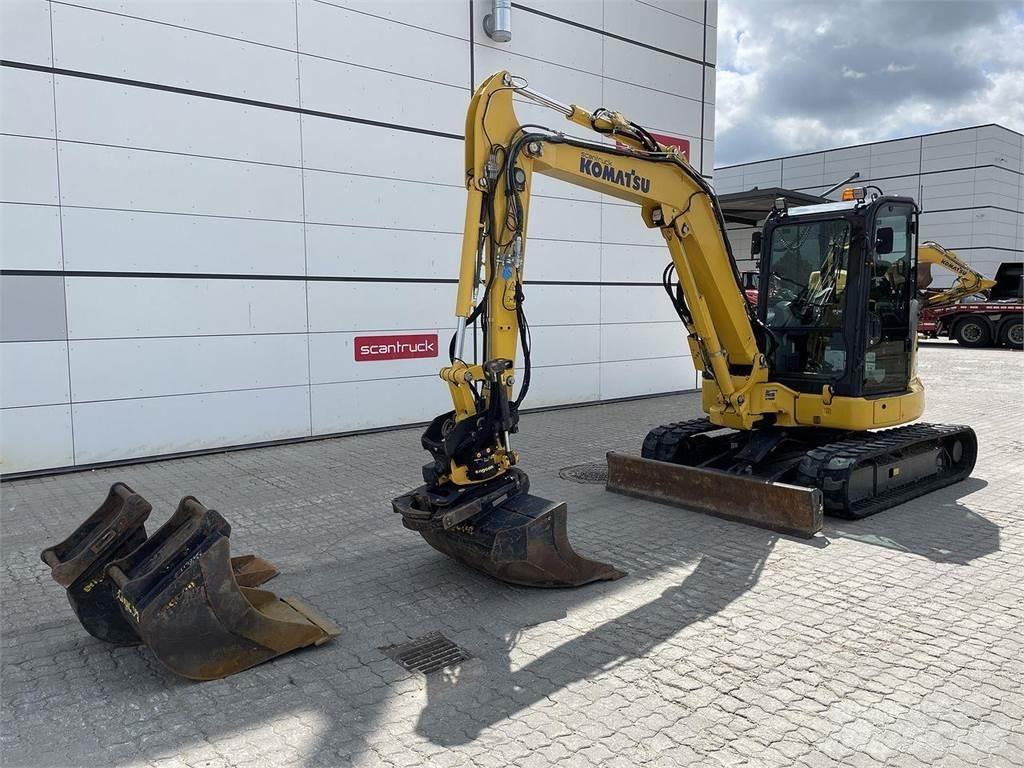 Komatsu PC55MR-5 حفارات بعجل