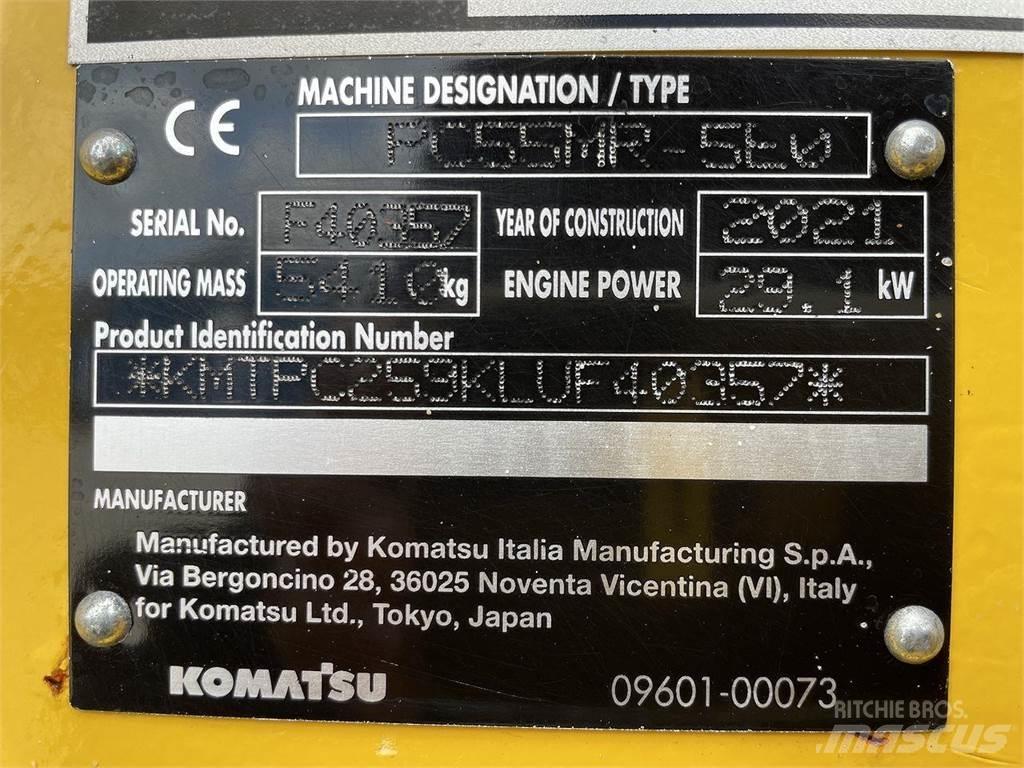 Komatsu PC55MR-5 حفارات بعجل